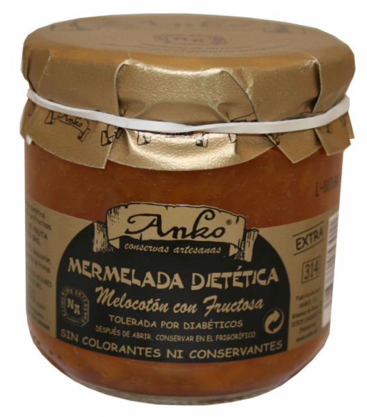 Melmelada préssec amb fructosa sense sucre 314 ml