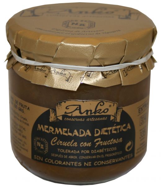 Doce de ameixa com frutose sem açúcar 314 ml