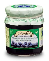 Comprar ANKO Mermelada ecológica arándano extra 250 ml Por 3,80€