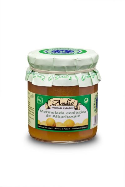 Confiture d'abricot bio extra 250 ml - ANKO