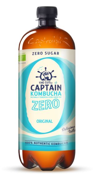 Kombucha Zero Origineel BIO 1 L - CAPTAIN