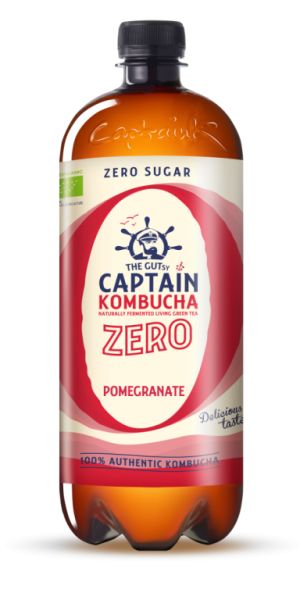 Kombucha Zero Granada BIO 1 L - CAPTAIN