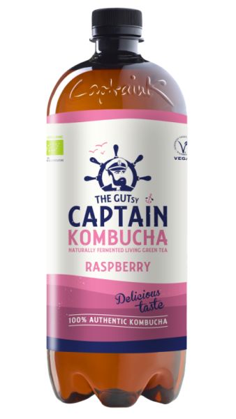 Biologische Granaatappelsmaak Kombucha 1 Liter