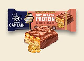 köpa CAPTAIN Crunchy Peanut Chocolate Bar 50 g Box 20 Förbi 39,80€