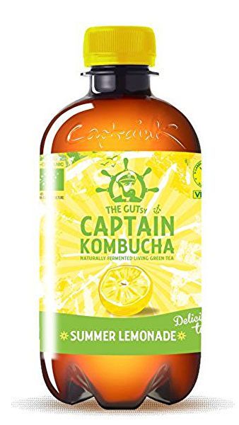 Kombucha Limonada (Edició Estiu) 400 ml - CAPTAIN