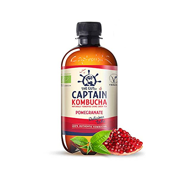 Granaatappel Kombucha 400 ml - CAPTAIN