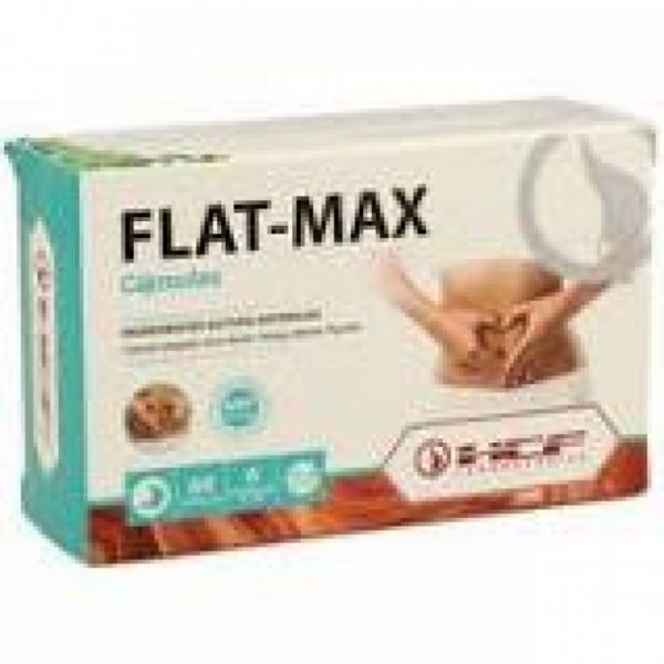 Cápsulas Flat-Max (Flato) carbón vegetal 60 cápsulas