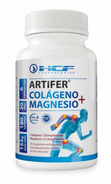 HCF Col·lagen + Magnesi 180 tauletes 800 mg - HCF