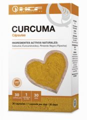 Comprar HCF HCF Cúrcuma + Pimenta 30 cápsulas 60 mg Por 17,50€