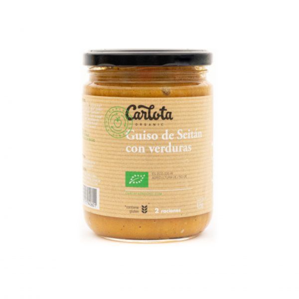 Ragoût de Seitan et Légumes BIO 425 g - CARLOTA