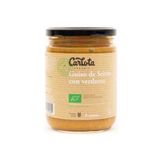 Comprar CARLOTA Ensopado de Legumes Seitan e BIO 425 g Por 5,15€