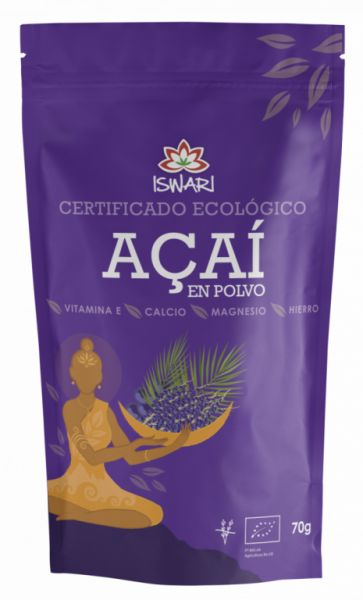 Açaí Liofilizado Orgânico 70 g - ISWARI