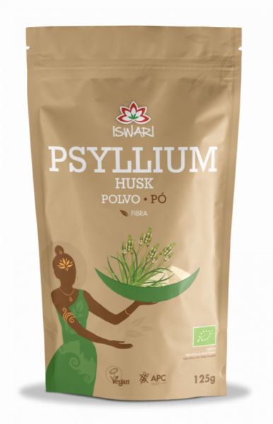 Biologische Psylliumschil 125 g - ISWARI