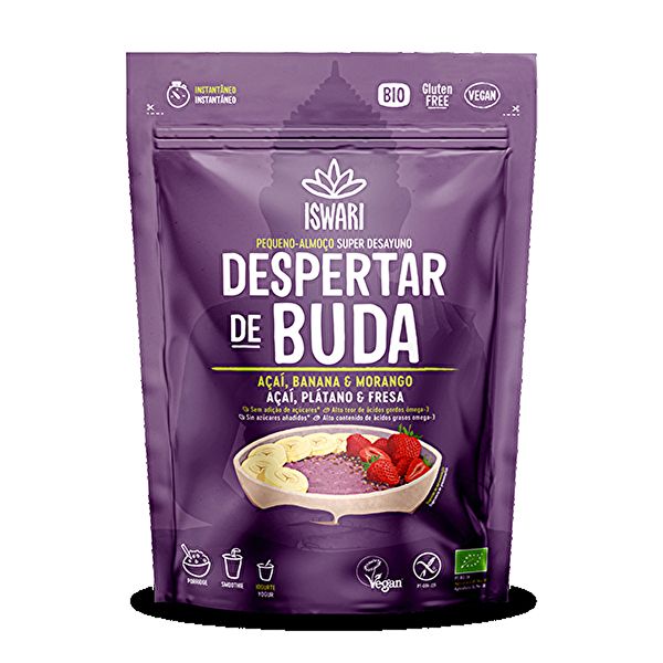 Buddha Awakening Açai, Banaan & Aardbei BIO 360 g