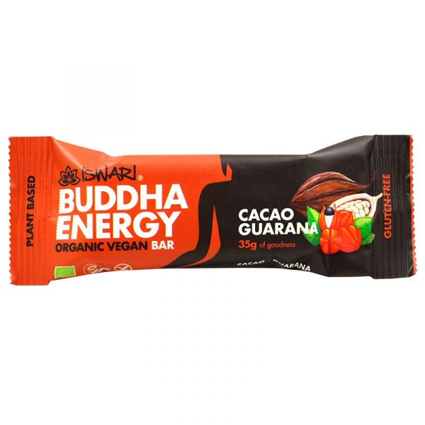 Buddha Energy Cacao - Guarana 35 g - ISWARI