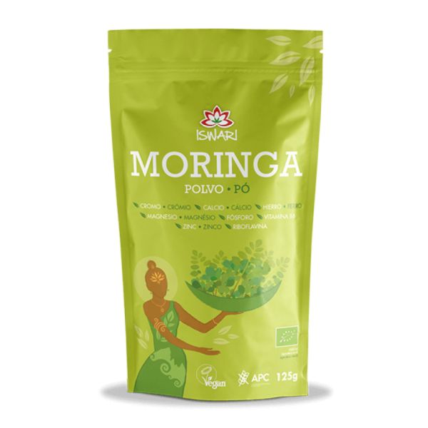 Iswari Moringa Orgânica em Pó 125 g - ISWARI