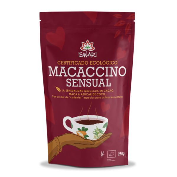 Biologische Sensuele Macaccino 250 g - ISWARI