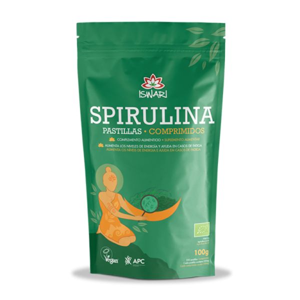 Bio Spirulina Compresse 100 g - ISWARI