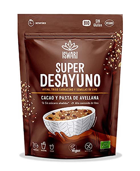 CACAO SUPERBREAKFASTS 360 g - ISWARI