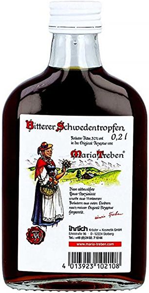 Schwedische Kräuter 200 ml 32º - MARIA TREBEN Img 2