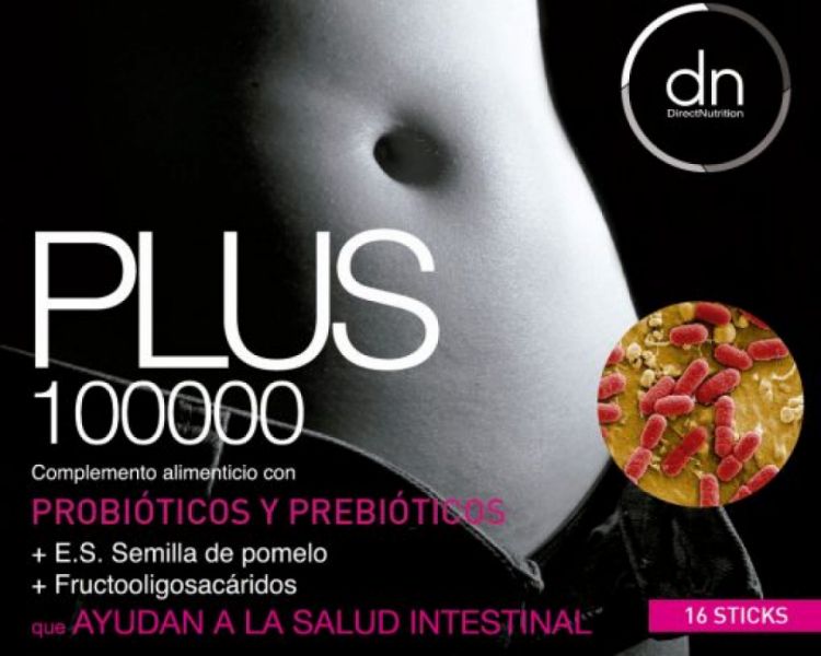 Plus 100.000 probiotica en prebiotica 16 zakjes