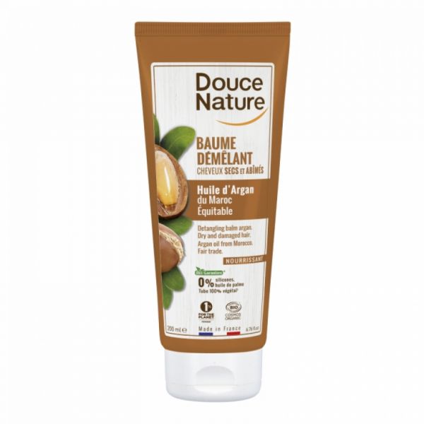 Baume à l'Huile d'Argan Cheveux Secs 200 ml