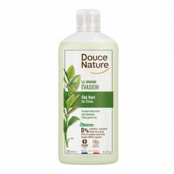 Gel de Banho T? Verde 250ml - DOUCE NATURE