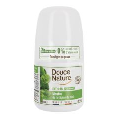 Acheter DOUCE NATURE Déodorant Roll-on Menthe 50 ml  Consulter Prix