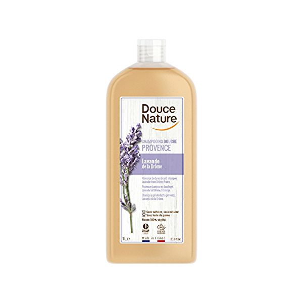 Lavendel-Duschgel-Shampoo 1 Liter - DOUCE NATURE