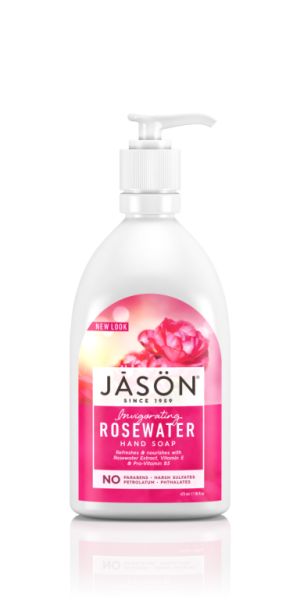 Toning Rose Water Hand Gel 473 ml - JASON