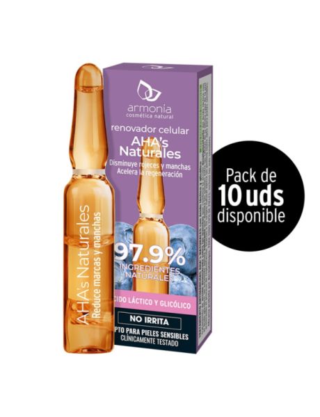 TRAITEMENT NATUREL AHA 10 Unités x 2 ml - ARMONIA