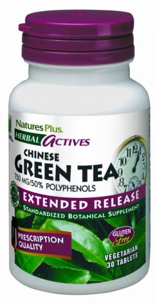 CHINESE GREEN TEA 30 Comp - NATURE'S PLUS