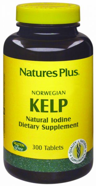 Kelp (Iodine) 300 tablets - NATURE'S PLUS