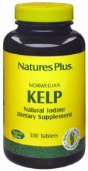 Buy radioactivity and iodine - NATURE'S PLUS Kelp (Iodine) 300 tablets By 17,15€