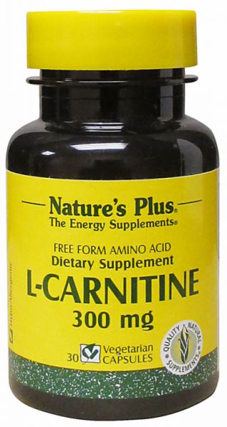 L CARNITIN 300 MG 30 Kapseln - NATURE'S PLUS