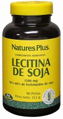 Comprar NATURE'S PLUS LECITINA DE SOJA 1200 mg 90 Pérolas Por 16,25€