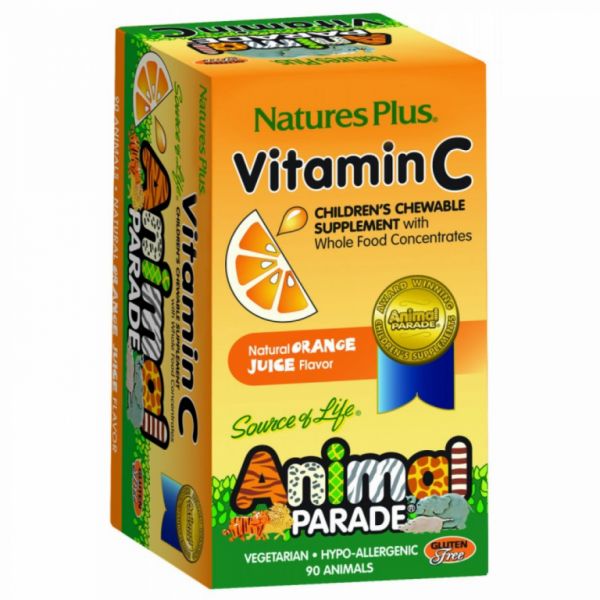 ANIMAL PARADE VIT C 90 Comp Mast - NATURE'S PLUS