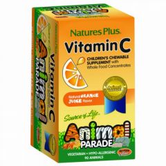 Comprar NATURE'S PLUS ANIMAL PARADE VIT C 90 Comp Mastro Por 18,10€