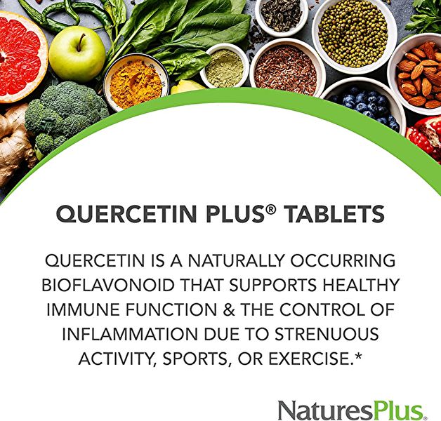 Quercetin Plus 60 Comp - NATURE'S PLUS Img 3