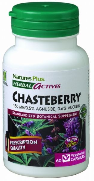 CHATEBERRY (CHASTEBERRY) 60 Kepsar - NATURE'S PLUS