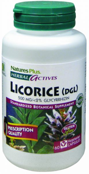 LICORICE (LICORICE) 500 MG 60 CAPS - NATURE'S PLUS