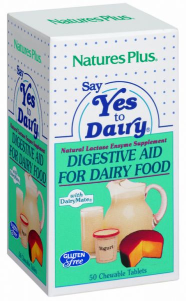 SAGEN SIE JA ZU DAIRY 50 Comp - NATURE'S PLUS