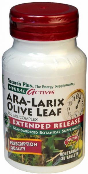 ARA-LARIX OLIVE LEAF 30 Comp - NATURE'S PLUS