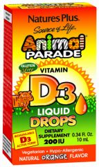 Comprar NATURE'S PLUS ANIMAL PARADE VIT D3 Tem 10 ml Por 20,65€