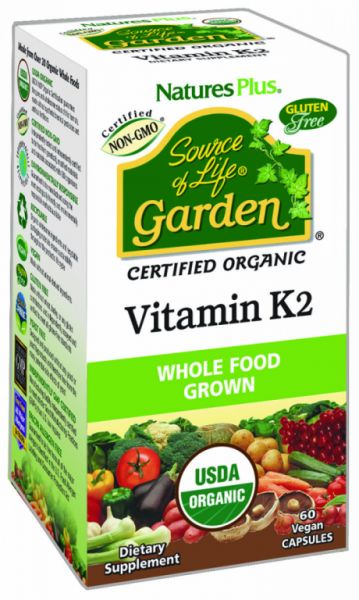 GARDEN VITAMIN K2 60 Cap - NATURE'S PLUS