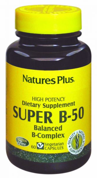 SUPER B 50 COMPLESSO 60 comp - NATURE'S PLUS