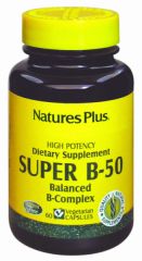 Kopen NATURE'S PLUS SUPER B 50 COMPLEX 60 Compl Door 24,85€