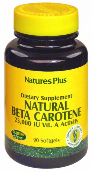 BETA-CAROTENE NATURALE 90 Perle - NATURE'S PLUS