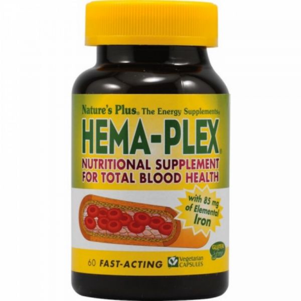 HEMA PLEX II 60 Komp - NATURE'S PLUS