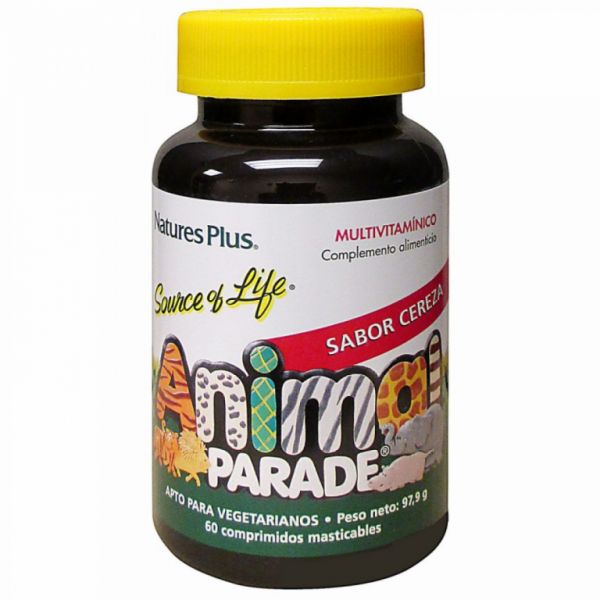 ANIMAL PARADE MULTIVITAMIN CHERRY 60 Comp Mast